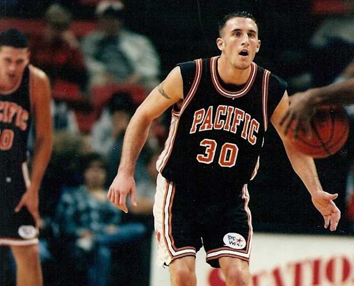 Aaron Woliczko helped UOP teams win 47 games in two seasons in the late 1990s. Photo: Courtesy UOP.
